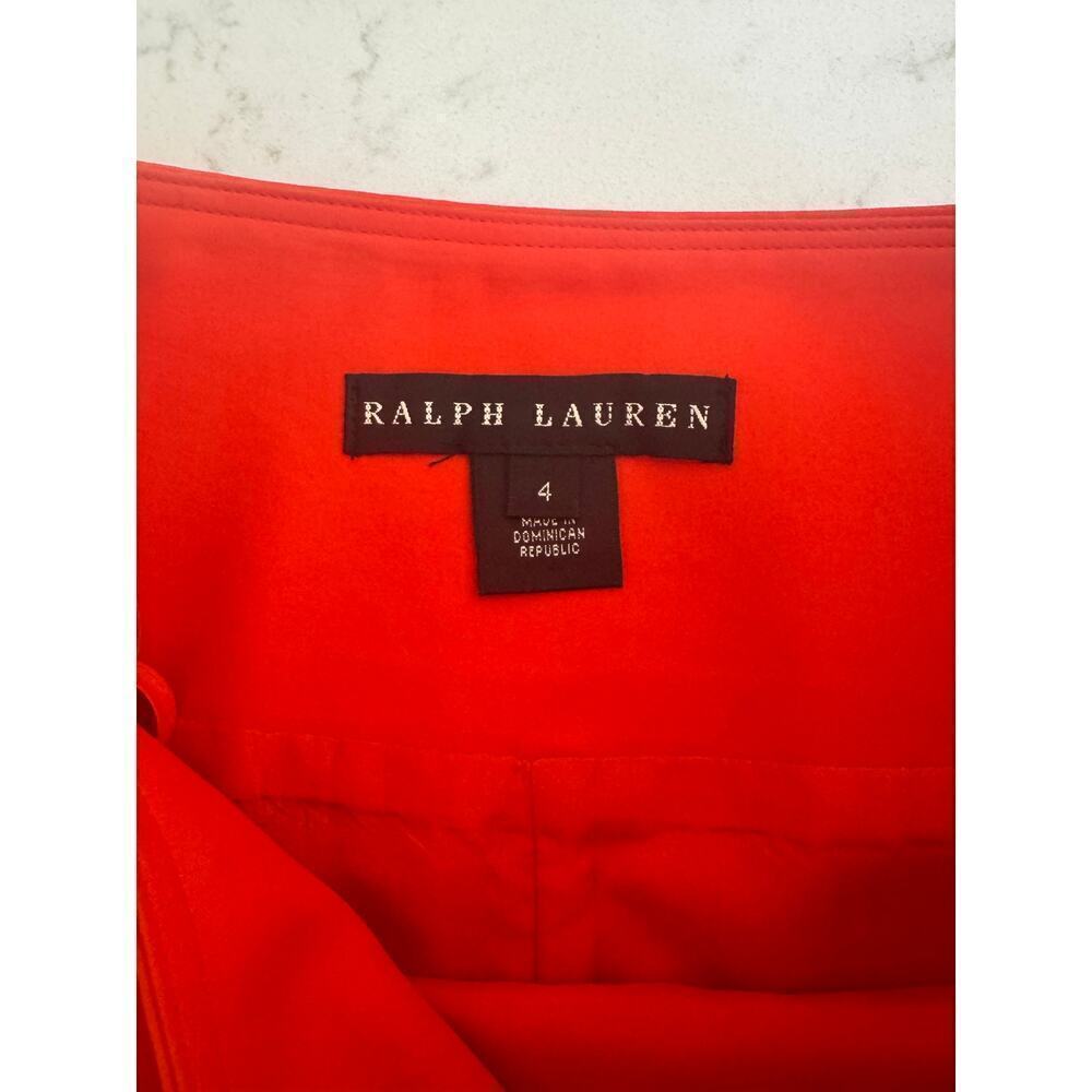 Ralph Lauren Black Label Orange Mini Skirt - Picture 4 of 6